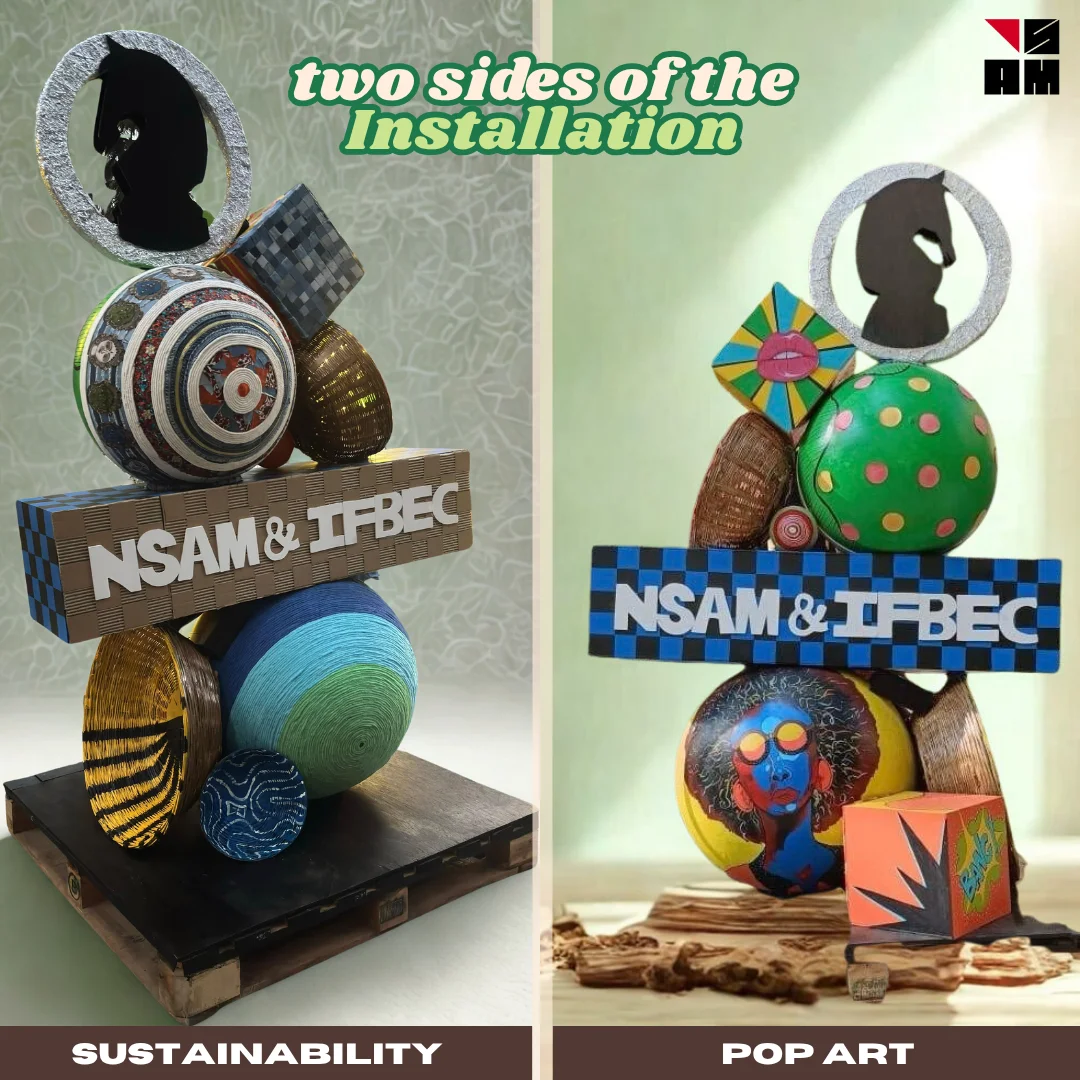 Kala Ghoda Arts Festival installation