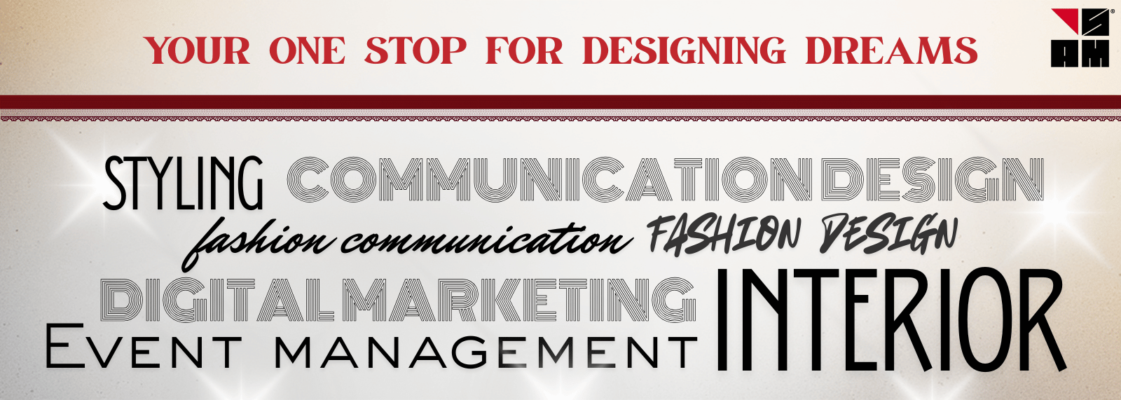 NSAM homepage banners